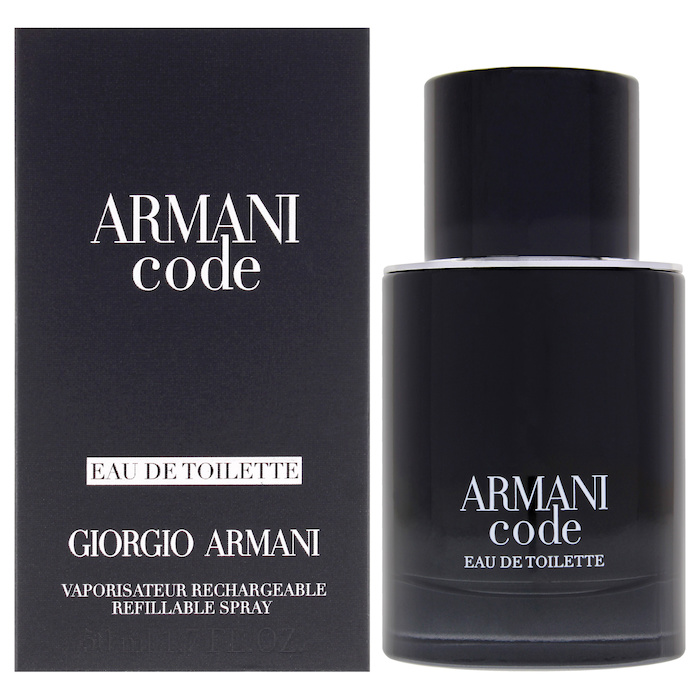 Giorgio Armani Armani Code by Giorgio Armani for Men - 1.7 oz EDT Spray (Refillable) 1.7Product Thumbnail