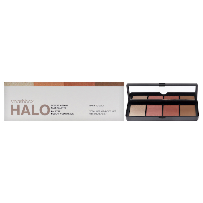 Smashbox Halo Sculpt Plus Glow Face Palette Black to Cali by SmashBox for Women 0.55 oz Makeup 0.55 ozProduct Thumbnail