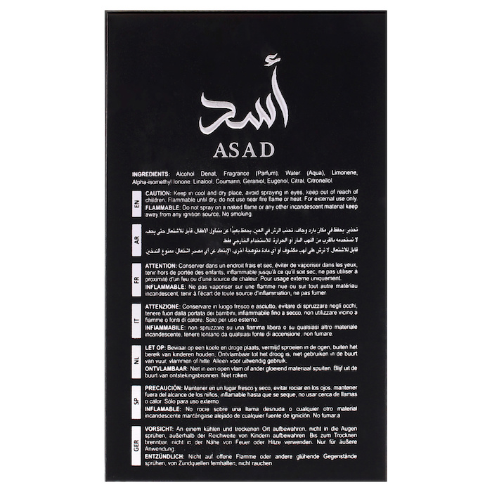 Lattafa Asad Elixir by Lattafa for Men 3.4 oz EDP Spray 3.4 ozProduct Thumbnail