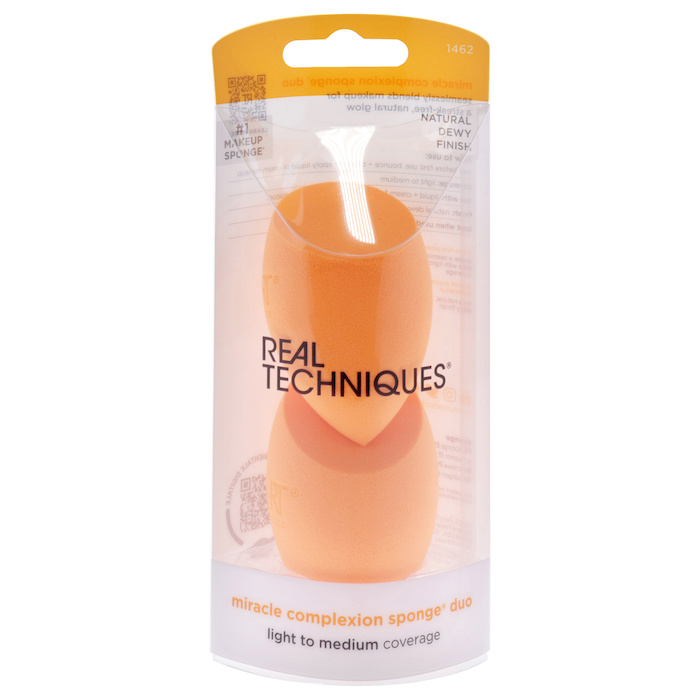 Real Techniques Miracle Complexion Sponge Duo - 1462 by Real Techniques for Women - 2 Pc Sponge 2Product Thumbnail