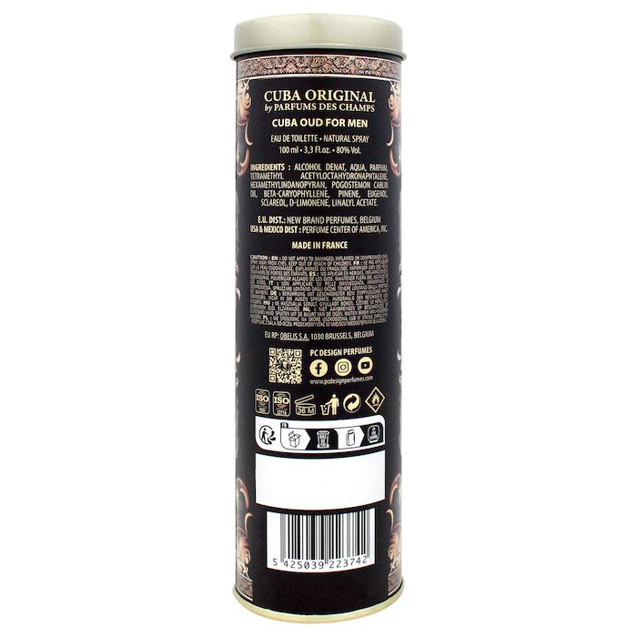 Cuba Cuba Oud by Cuba for Men - 3.3 oz EDT Spray 3.3Product Thumbnail