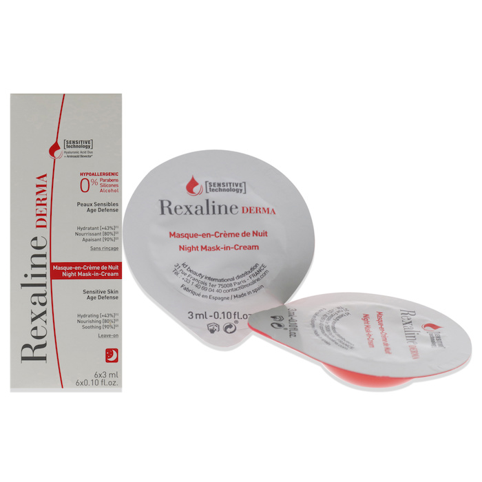 Rexaline Derma Night Mask-in-Cream by Rexaline for Unisex - 6 x 0.10 oz Cream 6 x 0.10Product Thumbnail