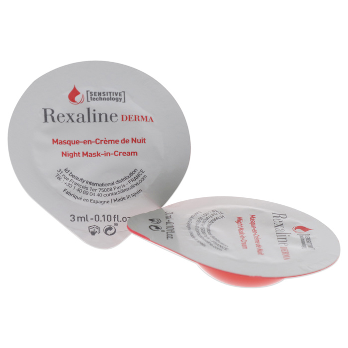 Rexaline Derma Night Mask-in-Cream by Rexaline for Unisex - 6 x 0.10 oz Cream 6 x 0.10Product Thumbnail