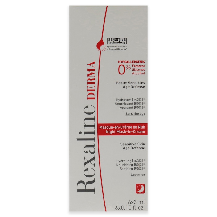 Rexaline Derma Night Mask-in-Cream by Rexaline for Unisex - 6 x 0.10 oz Cream 6 x 0.10Product Thumbnail