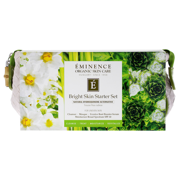Eminence Bright Skin Starter Set by Eminence for Unisex - 5 Pc 1oz Bright Skin Cleanser, 0.5oz Bright Skin Masque, 0.5oz Bright S 5Product Thumbnail