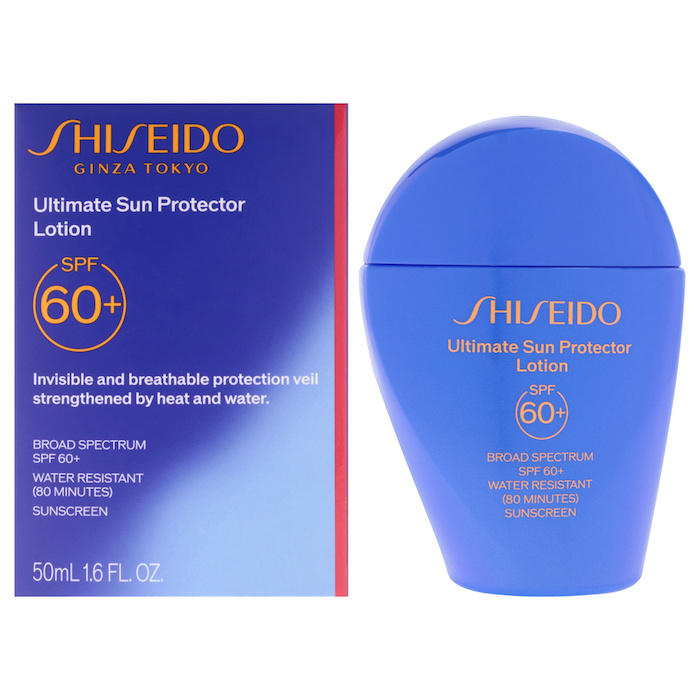 Shiseido Ultimate Sun Protector Lotion SPF 60 Plus by Shiseido for Women - 1.6 oz Sunscreen 1.6Product Thumbnail