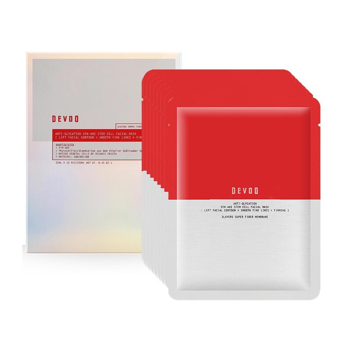DEVDO Anti-glycation Syn-Ake Stem Cell Facial Mask 10x25ml/8.45ozProduct Thumbnail