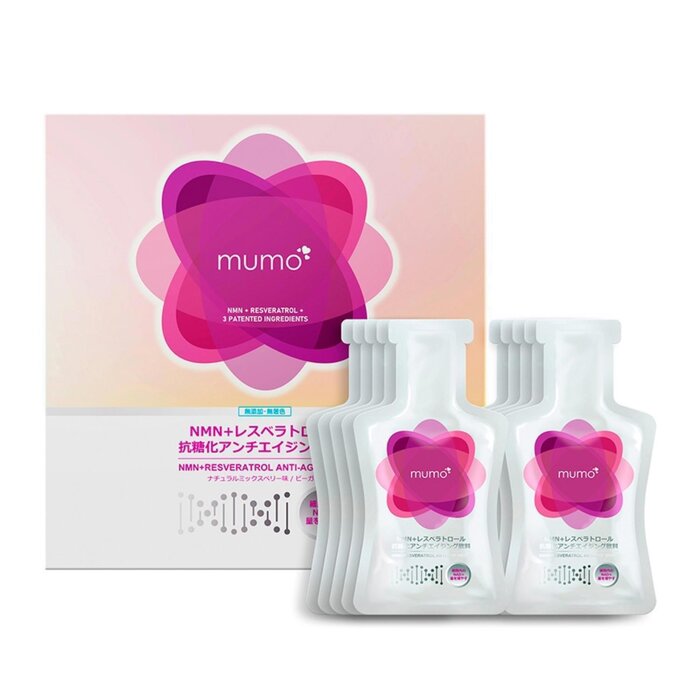Mumo NMN Resveratrol Anti-Age Drink Expiry Date: 5/1/2026 10bottlesx30gProduct Thumbnail