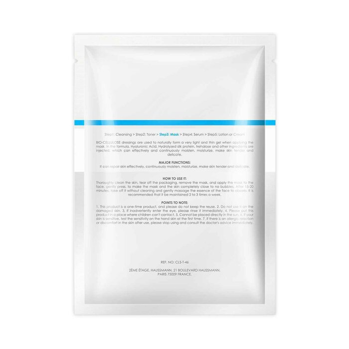 EFIX DR.BSC 8X Silk Hyaluronic Acid Moisturizing Bio-Cellulose Mask 25ml x 5pcsProduct Thumbnail