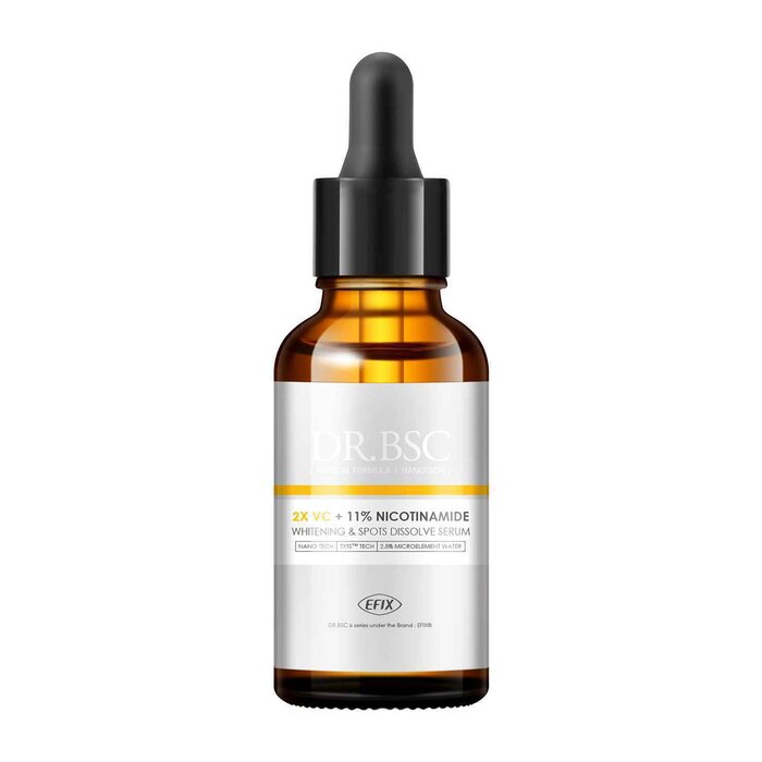 EFIX DR.BSC 2X VC Whitening & Spots Dissolve Serum (Plus 11% NICOTINAMIDE) 30mlProduct Thumbnail
