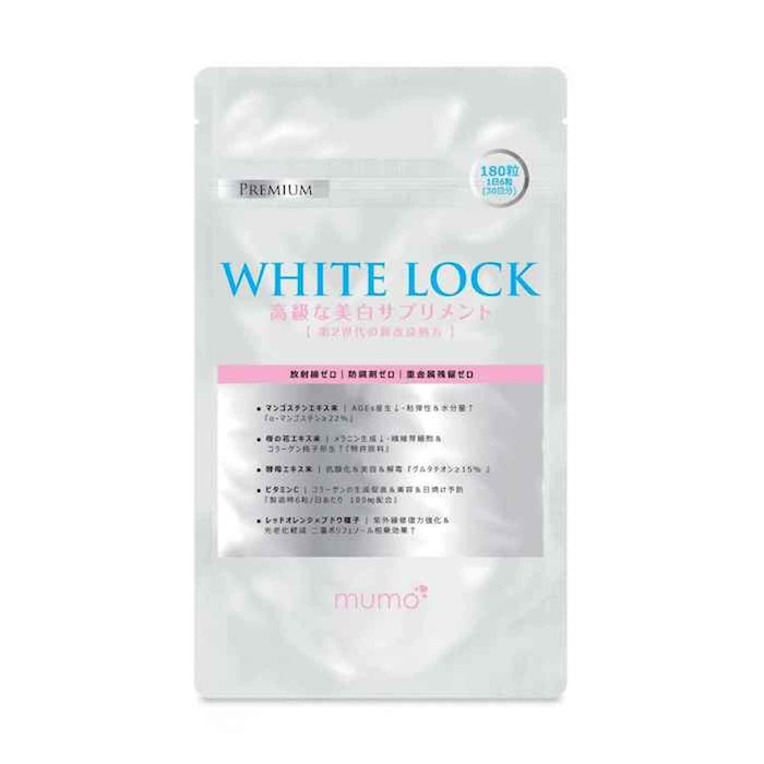 Mumo mumo WHITE LOCK 180 TabletsProduct Thumbnail