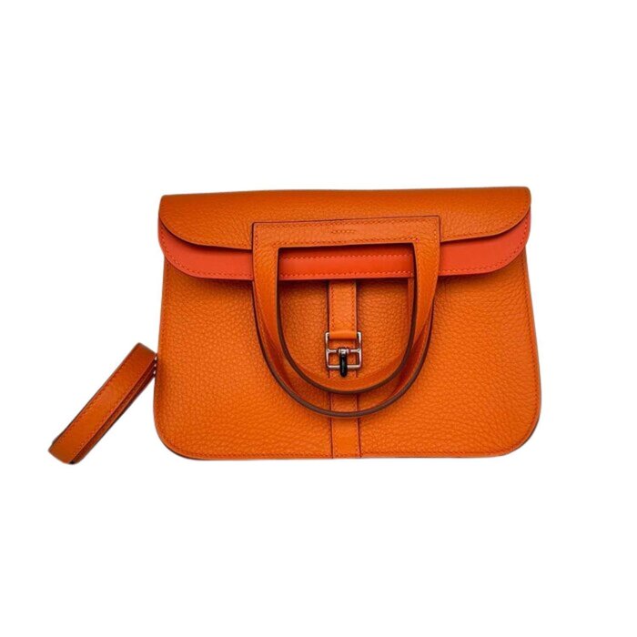 Hermes Halzan 25 Sling bag 93 Orange Picture ColorProduct Thumbnail