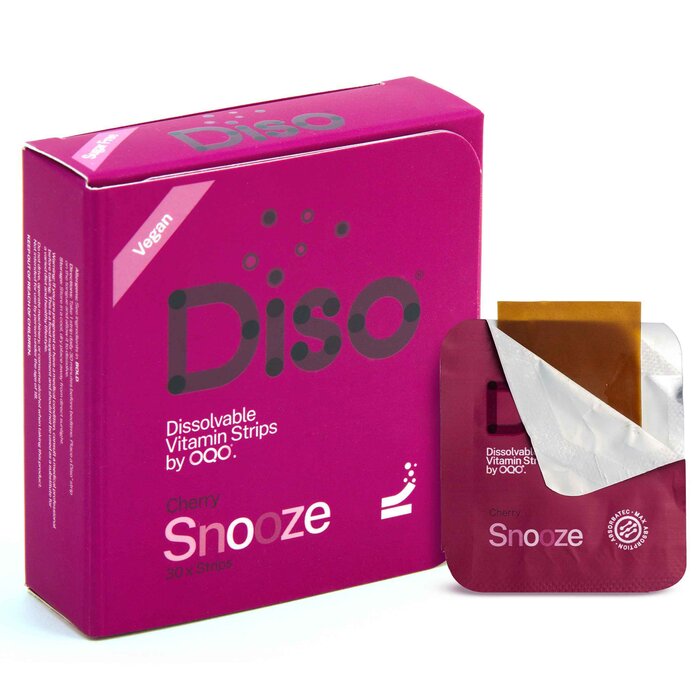 Diso Snooze - Cherry - Box of 30 Oral Thin Strips 30pcsProduct Thumbnail