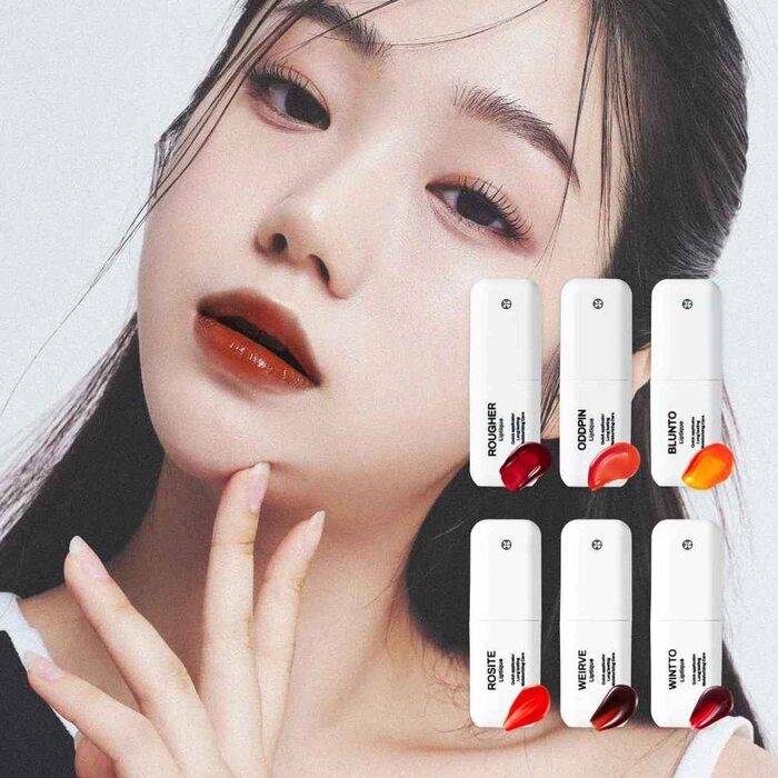 Oiad (StrawberrySpecial) Liptique Long Lasting Peel off Lip Tint Set- # 001+002+003 5g x 3Product Thumbnail
