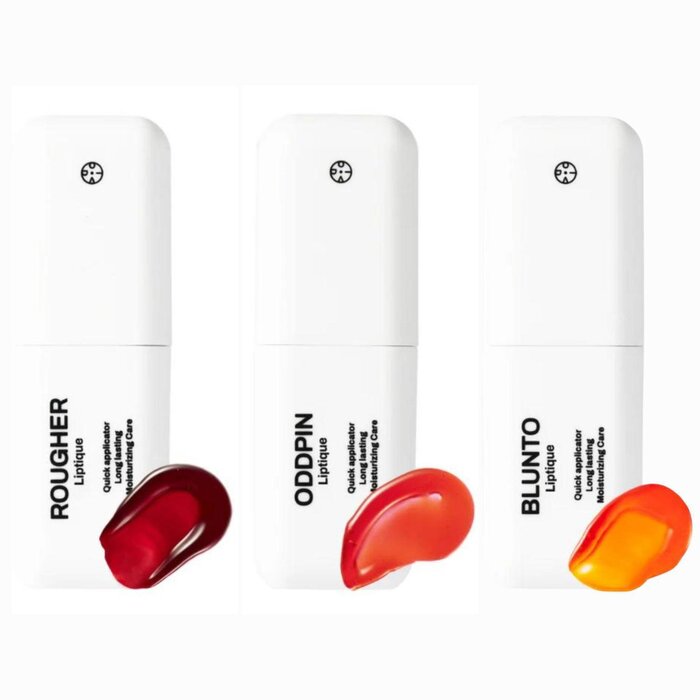 Oiad (StrawberrySpecial) Liptique Long Lasting Peel off Lip Tint Set- # 001+002+003 5g x 3Product Thumbnail