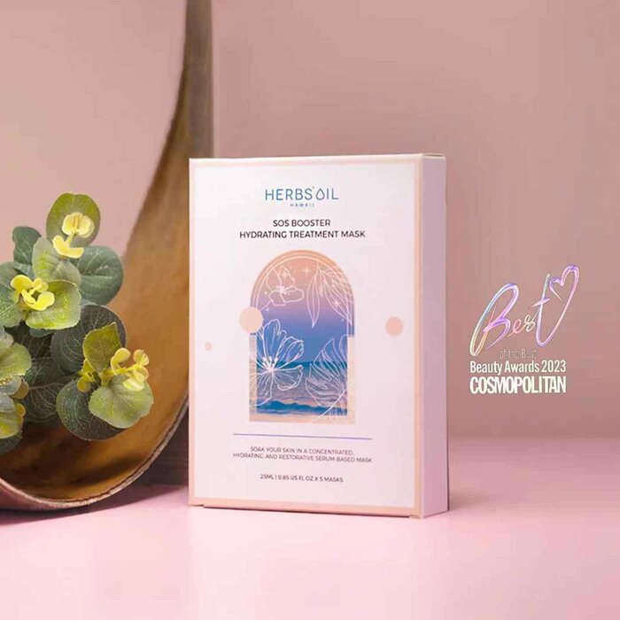 허브의 기름 Herbs’Oil SOS Booster Hydrating Treatment Mask 25ml x 5masksProduct Thumbnail