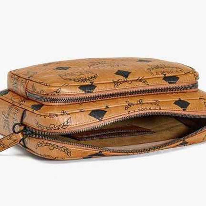 MCM MCM TECH classic pattern shoulder crossbody bag cognac MMRDATA01CO001 Picture ColorProduct Thumbnail