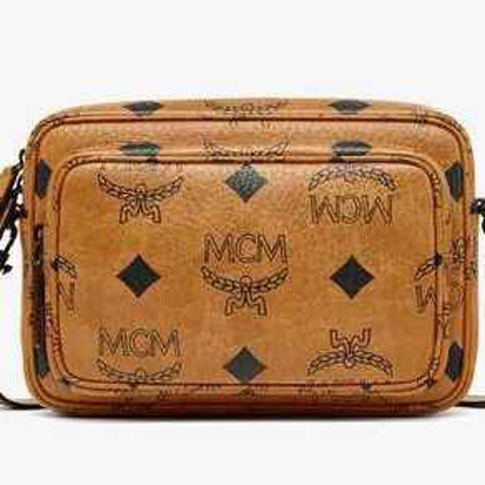 MCM MCM TECH經典花紋單肩斜背包乾邑色 MMRDATA01CO001 Picture ColorProduct Thumbnail