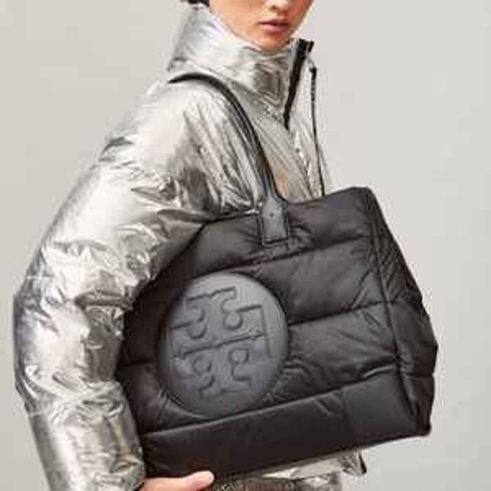 Tory Burch Tory Burch Ella 羽絨托特包 157247-001 黑色 Picture ColorProduct Thumbnail