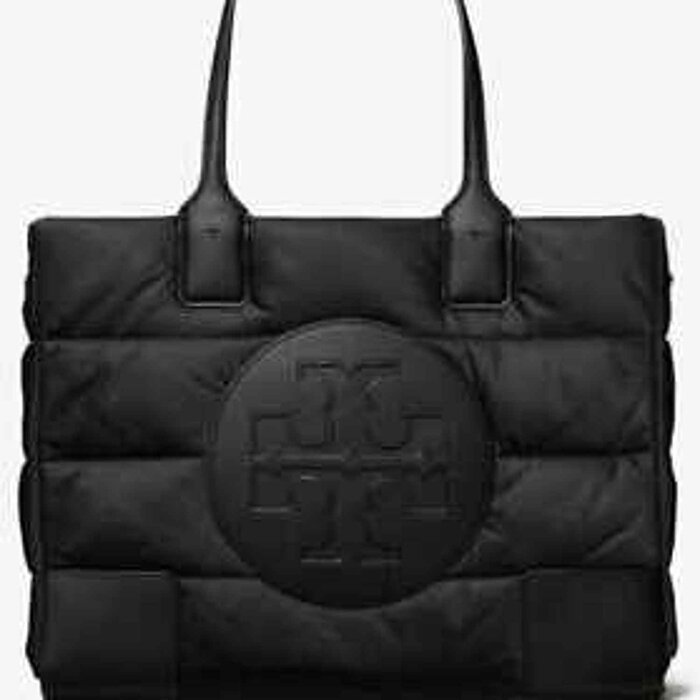 Tory Burch Tory Burch Ella 羽絨托特包 157247-001 黑色 Picture ColorProduct Thumbnail