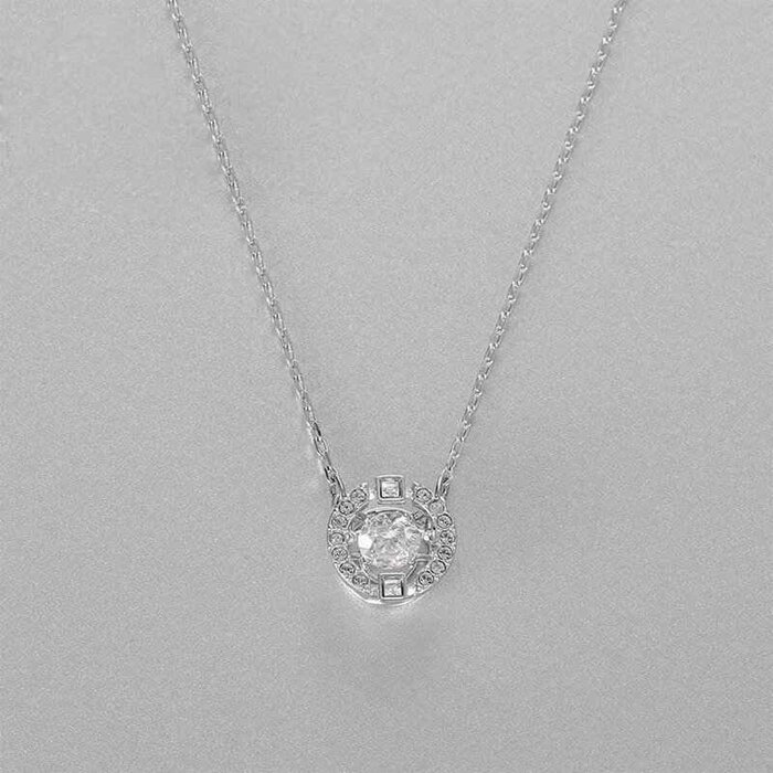 スワロフスキー Swarovski SWAROVSKI SPARKLING DANCE series 5286137 beating heart necklace 38cm rose gold Picture ColorProduct Thumbnail