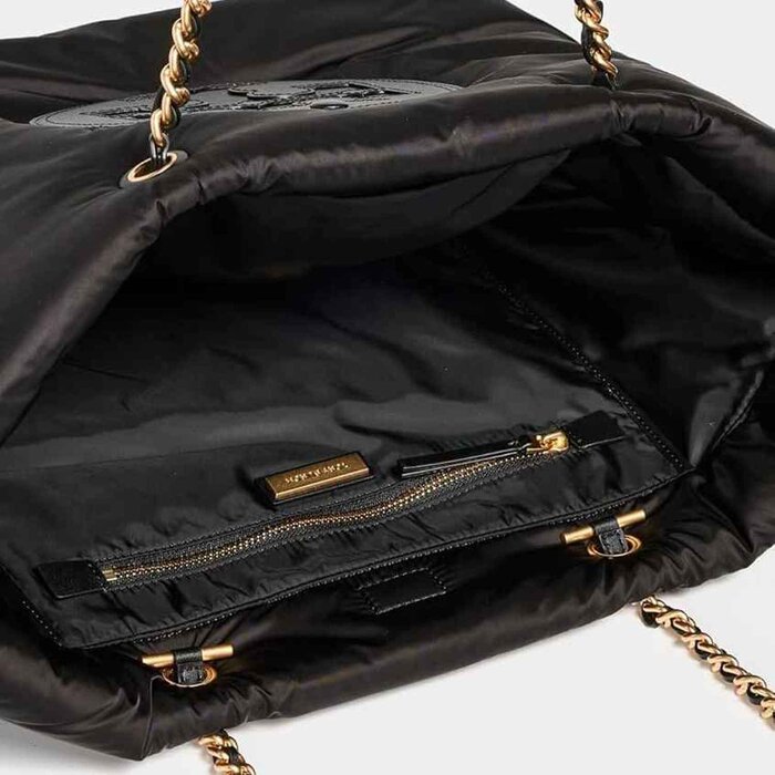 即発 Tory Burch エラ チェーン ソフトトート152450-001 即発☆TORY BURCH☆Ella Puffy Chain Tote 152450-001 (Tory
