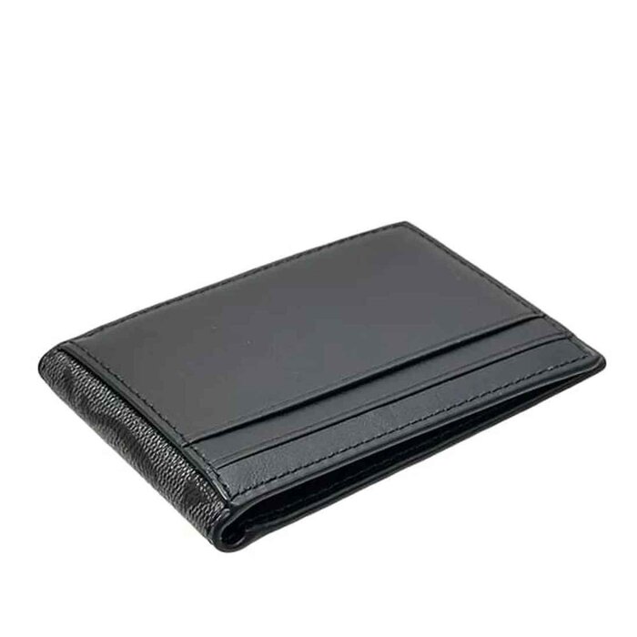 Coach COACH Card Holder Business Card Holder Men's Wallet CM166QBMI5 Charcoal Black Picture ColorProduct Thumbnail