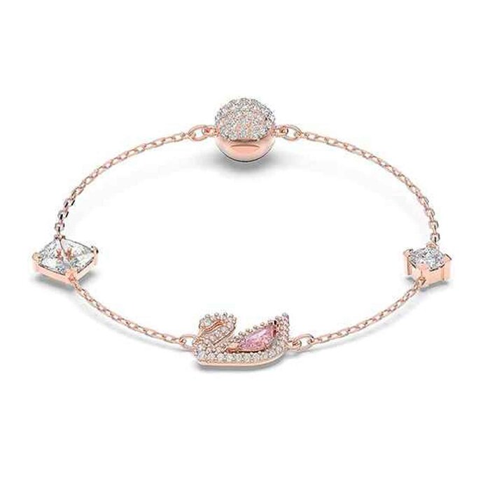 Swarovski Swarovski Dazzling Swan series 5485876 rose gold invisible magnetic buckle swan bracelet Picture ColorProduct Thumbnail