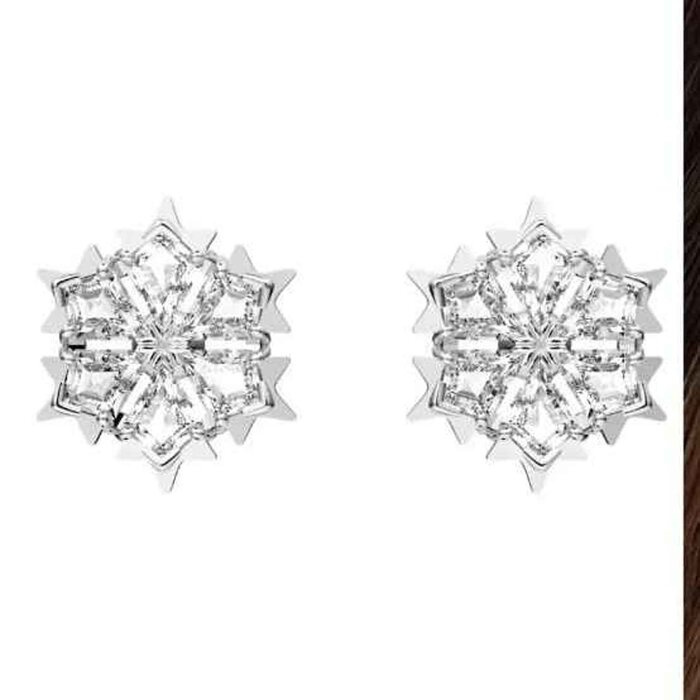 Swarovski SWAROVSKI Swarovski Snow Magic earrings 5627347 white gold plated Picture ColorProduct Thumbnail