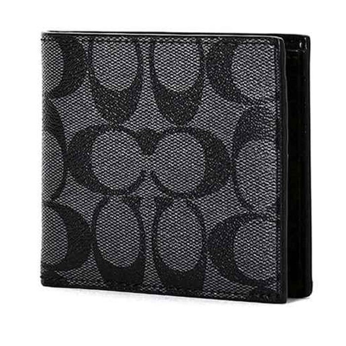 Coach COACH Men's Short Wallet F66551QBMI5 Black Gray Picture ColorProduct Thumbnail