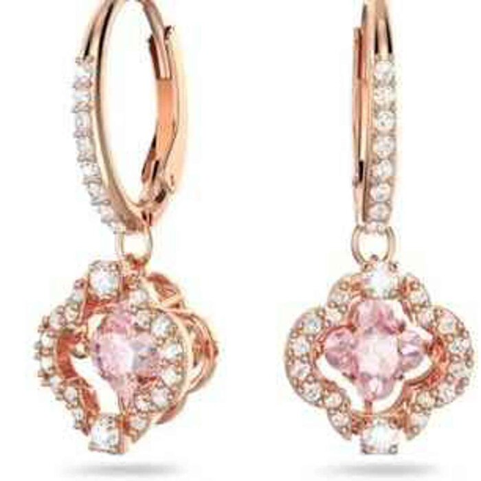 Swarovski Swarovski SPARKLING DANCE series beating heart earrings 5516477 Picture ColorProduct Thumbnail