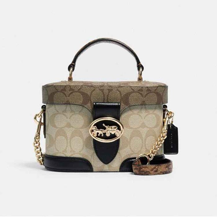 Coach Coach Women's PVC with Leather Shoulder Crossbody Bag 5504 IMRKY Picture ColorProduct Thumbnail
