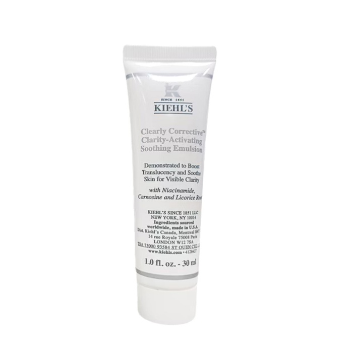 Kiehl's Clearly Corrective Clarity Activating Soothing Emulsion 30mlProduct Thumbnail