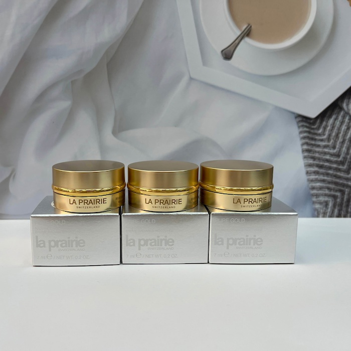 La Prairie Pure Gold Radiance Nocturnal Balm (7ml or 60ml) 7ml (3 Bottles)Product Thumbnail