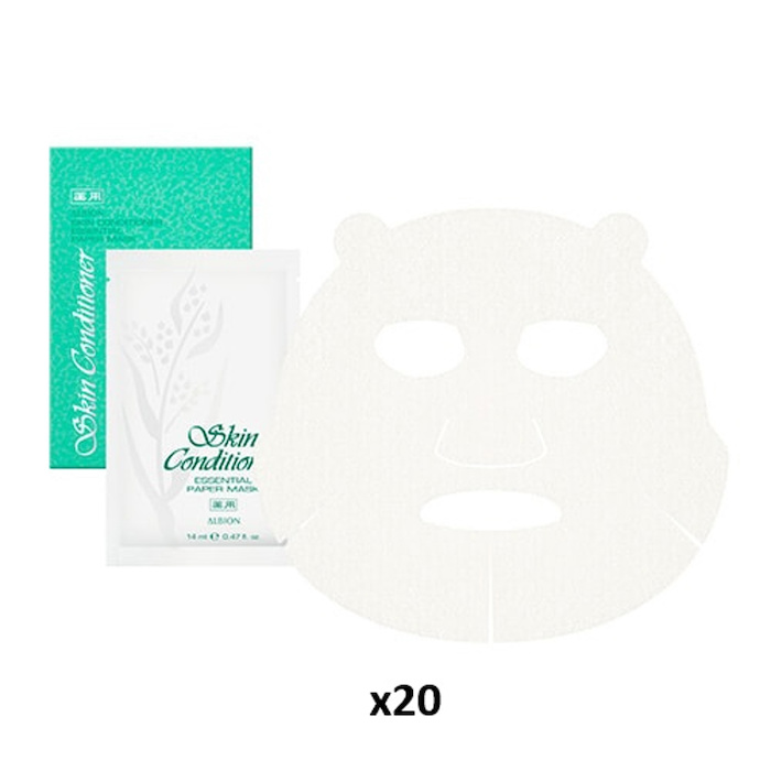 Albion Essential Paper Mask (1pc or 20pcs) 20pcsProduct Thumbnail