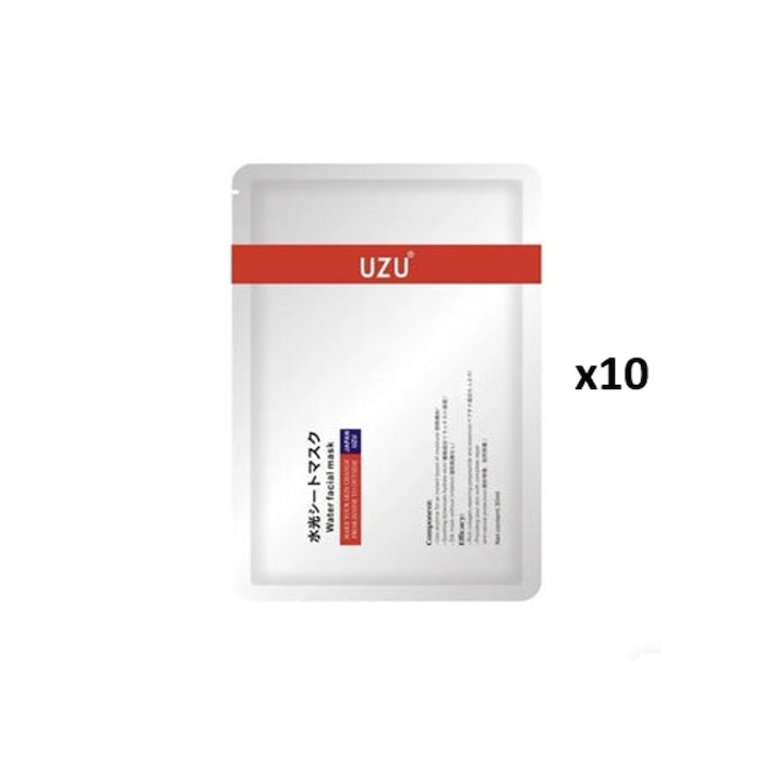 UZU UZU Water Facial Mask 10pcsProduct Thumbnail