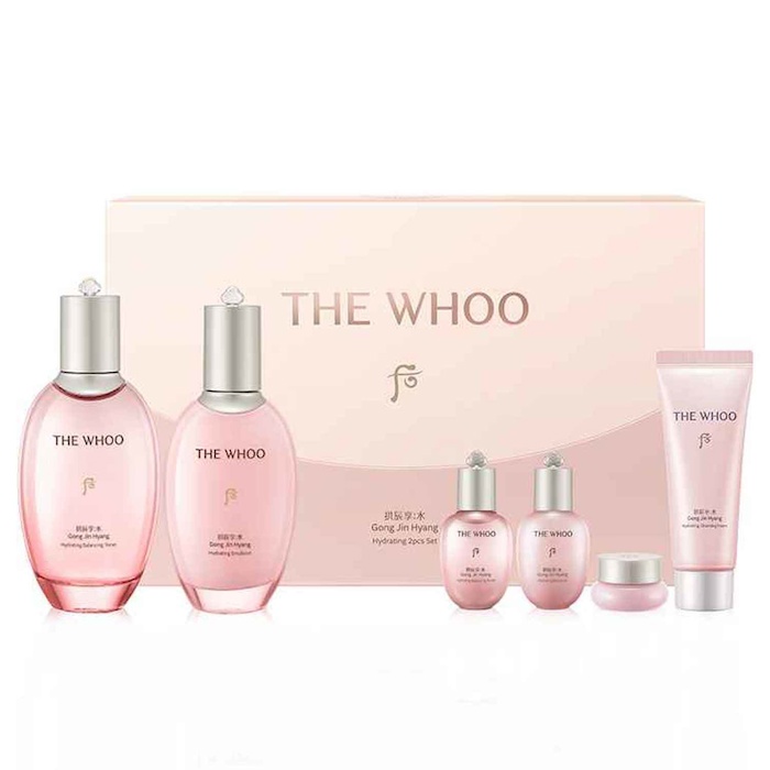 Whoo (The History Of Whoo) Gong Jin Hyang Hydrating Duo Set (Balancing Toner and Emulsion Cream Foam Set) 1 SetProduct Thumbnail