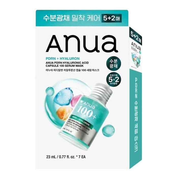 Anua PDRN HYALURONIC ACID CAPSULE 100 SERUM MASK 7psProduct Thumbnail