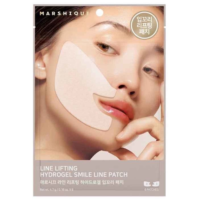 MARSHIQUE LINE LIFTING HYDROGEL SMILE LINE PATCH 6 PatchesProduct Thumbnail
