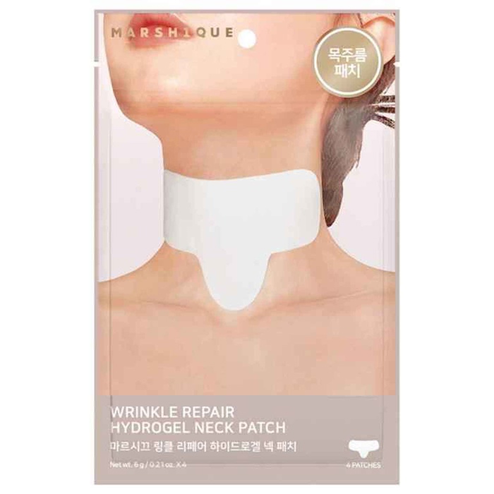 MARSHIQUE WRINKLE REPAIR HYDROGEL NECK PATCH 4 PatchesProduct Thumbnail