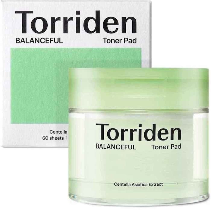 Torriden Balanceful Centella Asiatica Extract Cica Toner Pad 60 sheetsProduct Thumbnail