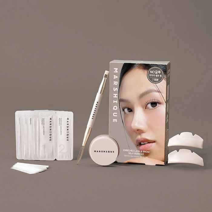 MARSHIQUE Enriched Lash & Brow Self Perm Kit 7 Servings 7 ServingsProduct Thumbnail