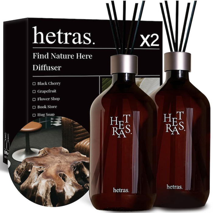 hetras. Premium Reed Diffuser Set No.7 Hotel Wood 1 Set (500ml x Product Thumbnail