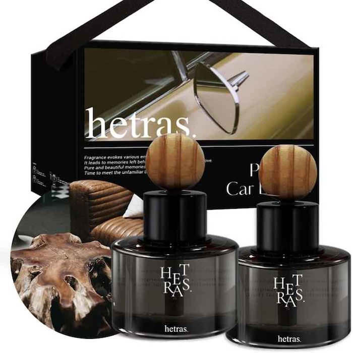 hetras. Premium Car Diffuser No.7 Hotel Wood 77ml 77mlProduct Thumbnail