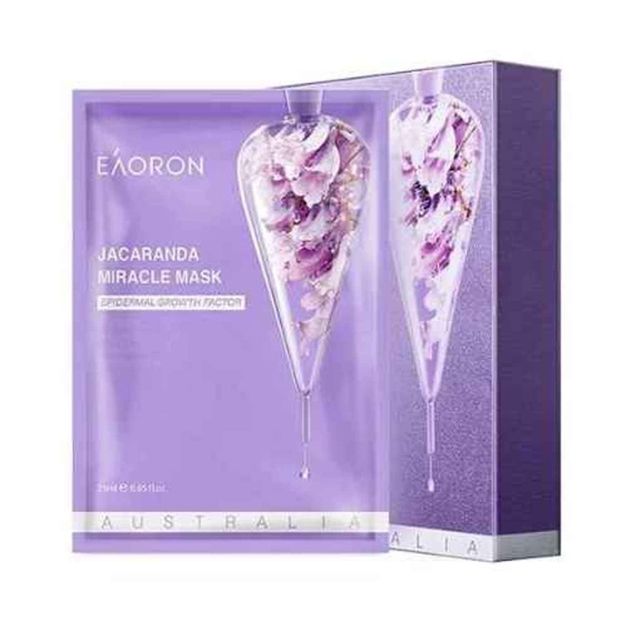 EAORON Jacaranda Miracle Mask 5pcsProduct Thumbnail