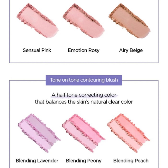 JUNG SAEM MOOL beauty Colorpiece Blush 4.3g Picture ColorProduct Thumbnail