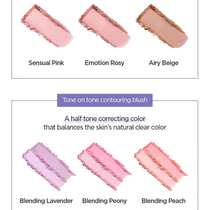 JUNG SAEM MOOL beauty Colorpiece Blush 4.3g Blending PeonyProduct Thumbnail