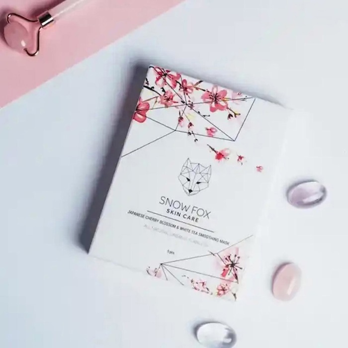 Snow Fox Japanese Cherry Blossom & White Tea Smoothing Mask 5 pcsProduct Thumbnail