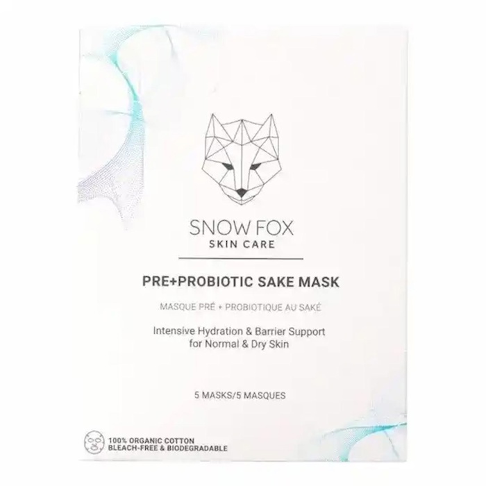 Snow Fox Pre and Probiotic Sake Mask 5 pcsProduct Thumbnail
