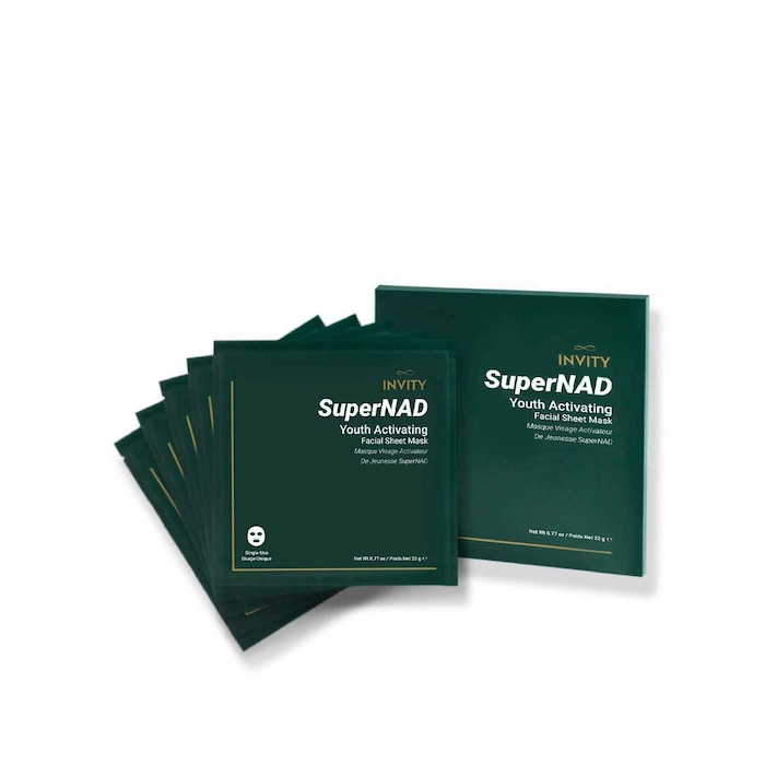 Invity SuperNAD Youth Activating Facial Sheet Mask 5 pcsProduct Thumbnail